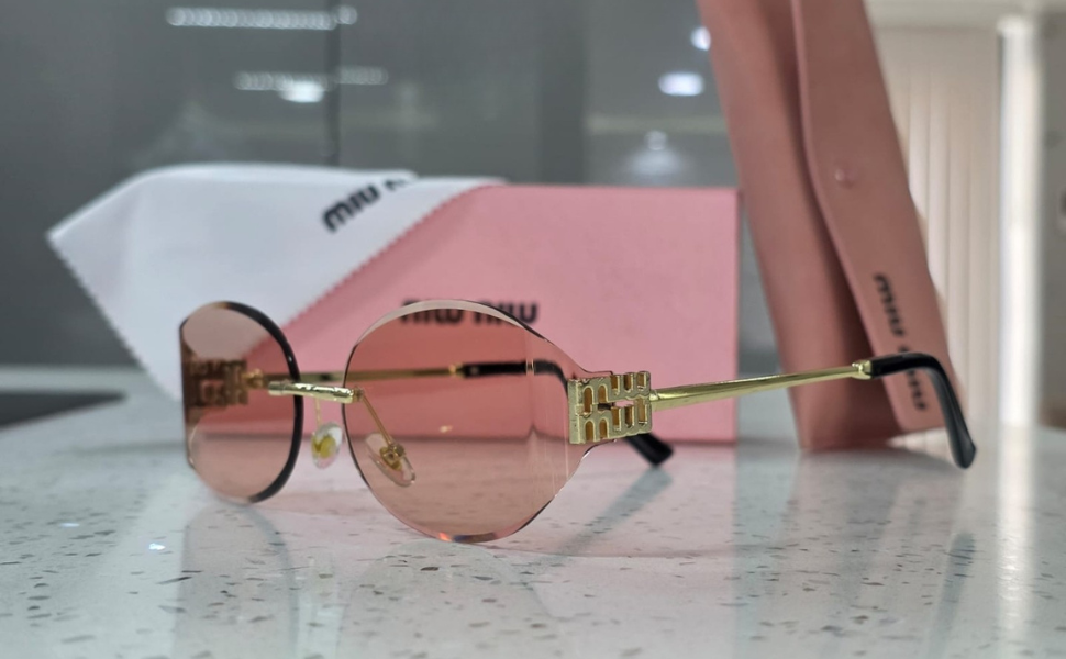 Bruma Rosé — Lentes de Sol Sin Marco | Colección Sur